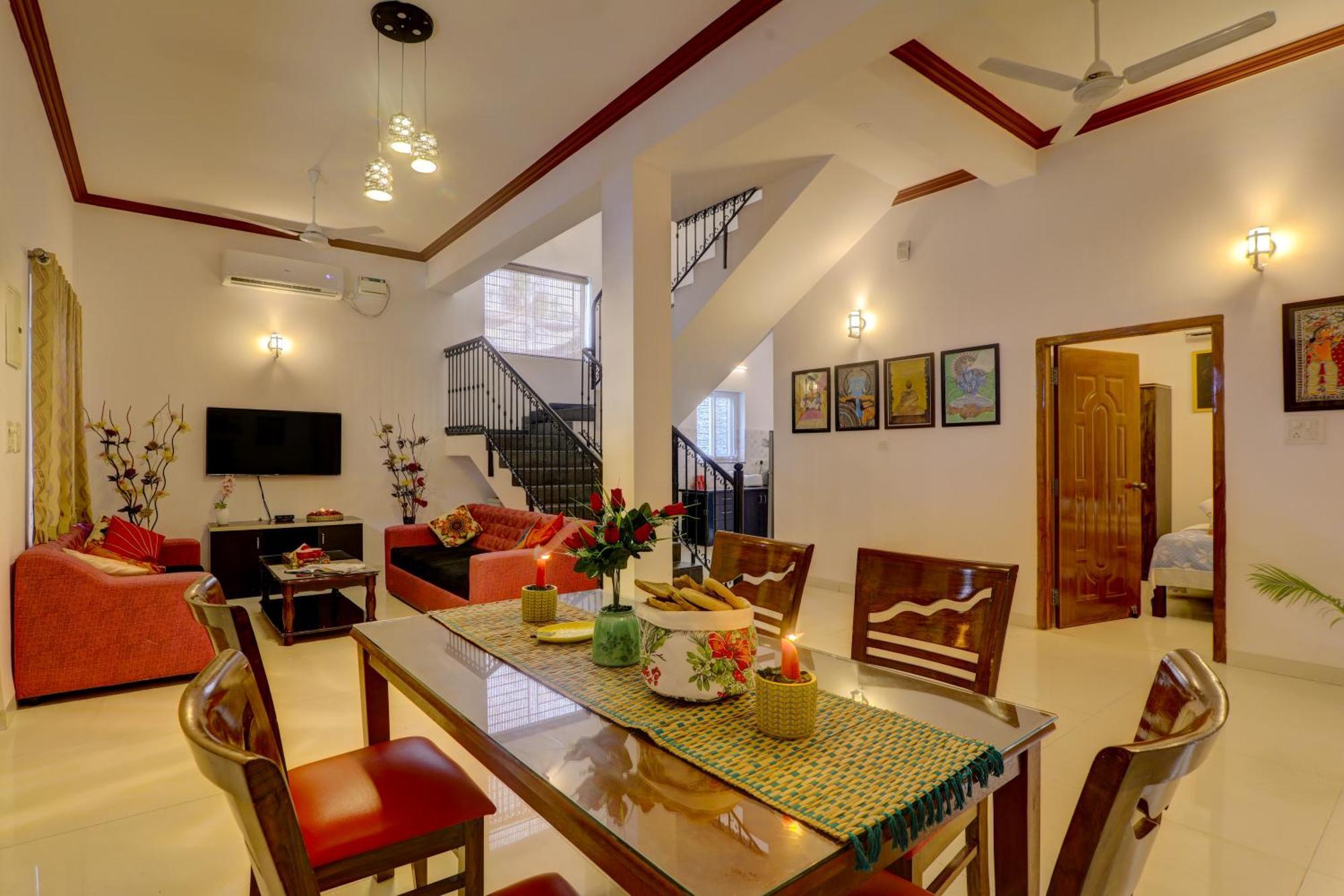 Jaqk Holidays - 9Bhk Villa For Big Groups, Private Pool-Wifi-Cartaker-Parking, North Goa Baga Ngoại thất bức ảnh
