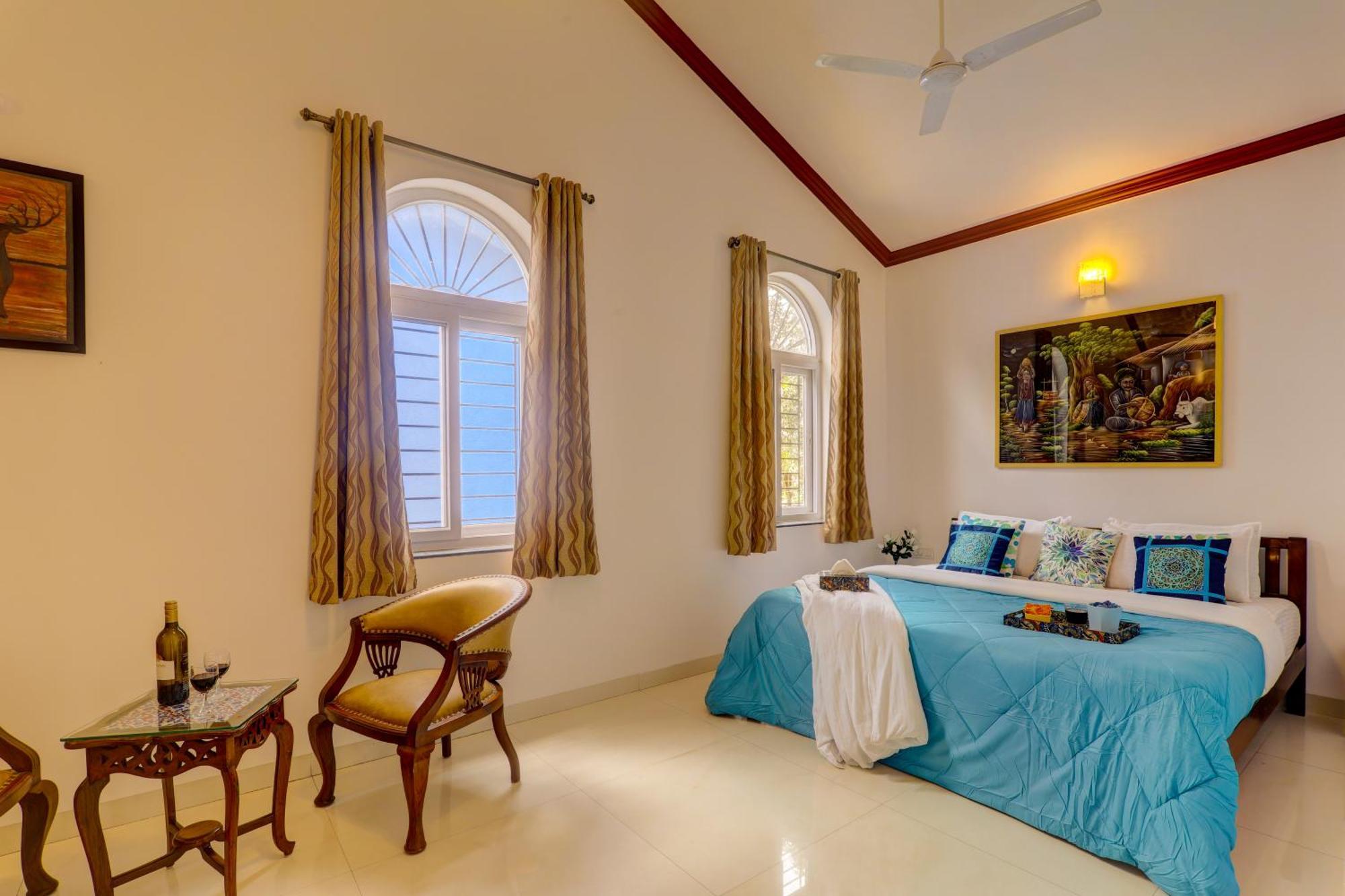 Jaqk Holidays - 9Bhk Villa For Big Groups, Private Pool-Wifi-Cartaker-Parking, North Goa Baga Ngoại thất bức ảnh
