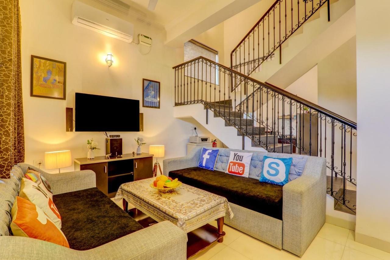 Jaqk Holidays - 9Bhk Villa For Big Groups, Private Pool-Wifi-Cartaker-Parking, North Goa Baga Ngoại thất bức ảnh